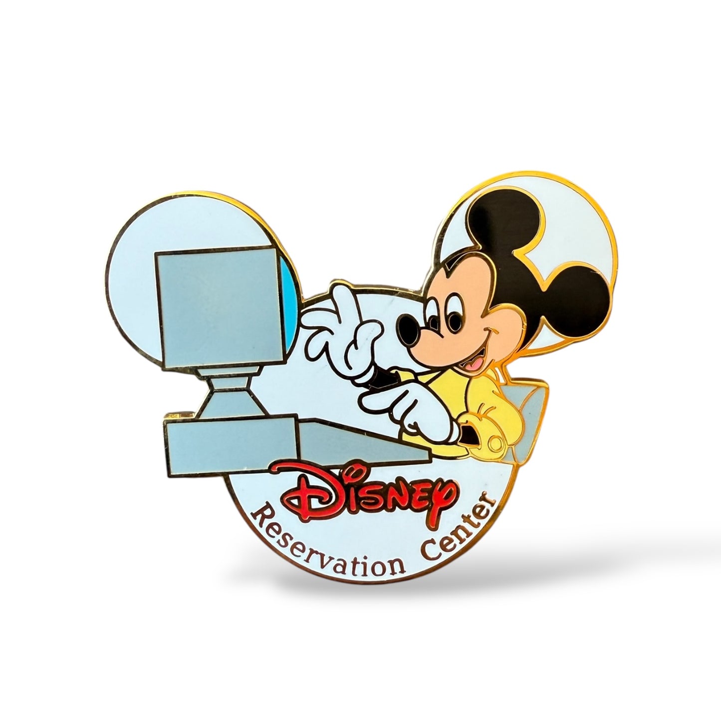 DEC Mickey Mouse Disney Reservation Center Pin