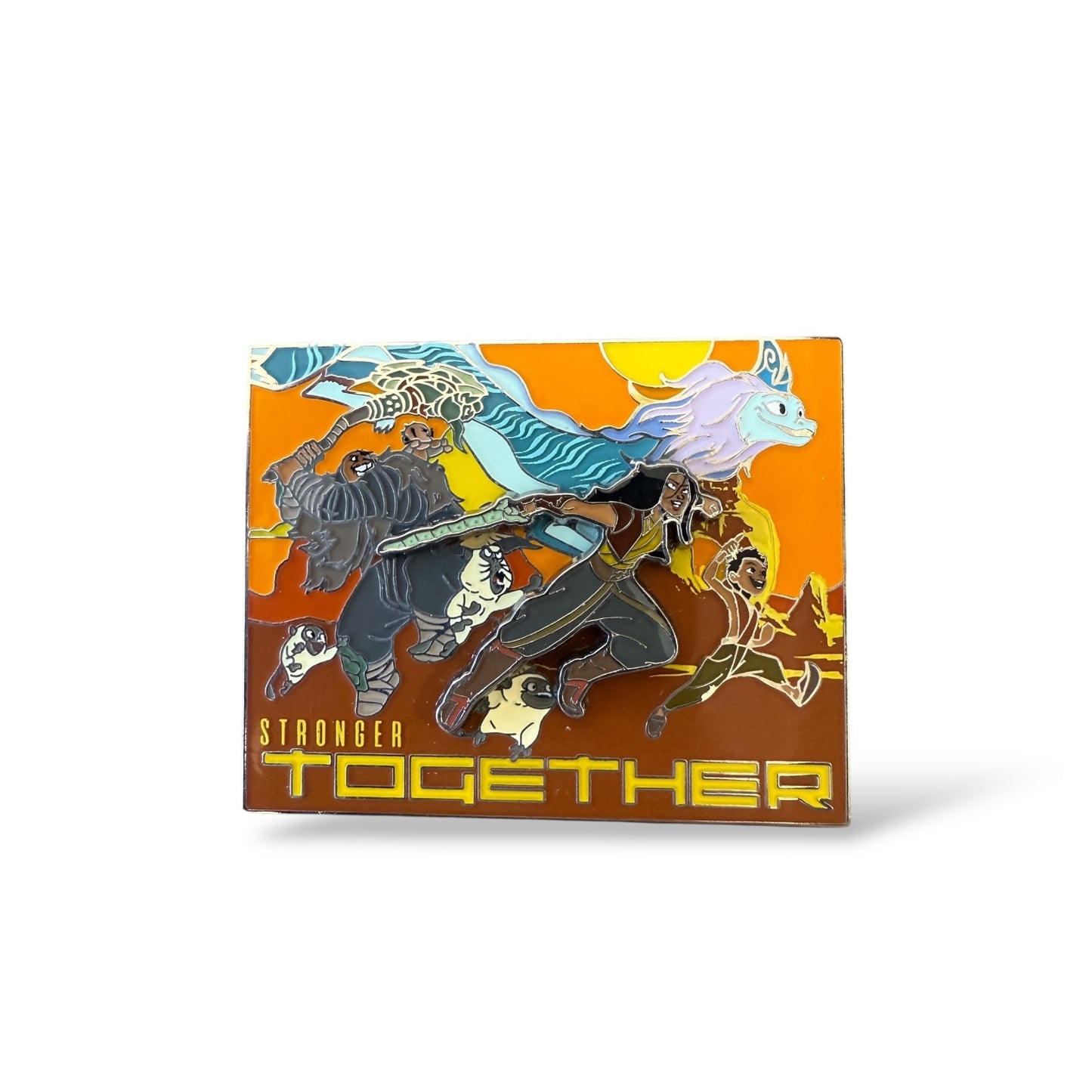 Disney Parks Stronger Together Raya and the Last Drago Pin