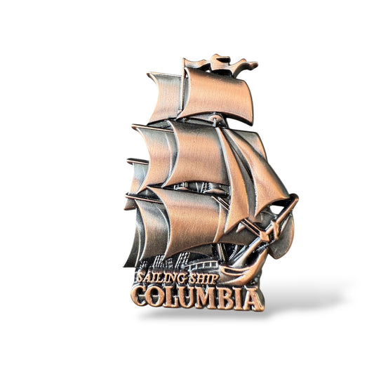 DLR Annual Passholder Tour the Lore Attraction Vehicles Sailing Ship Columbia Pin