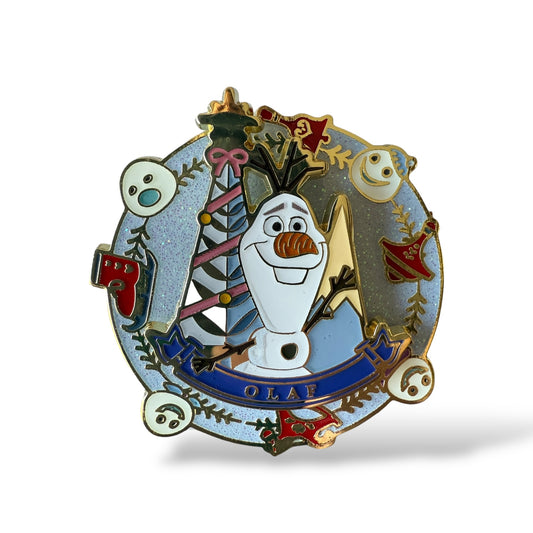 HKDL World of Frozen Olaf and Snowgies Spinner Pin