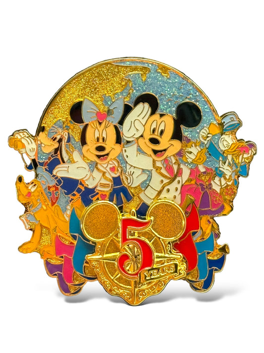 TDR 5th Anniversary Fab 6 Pin