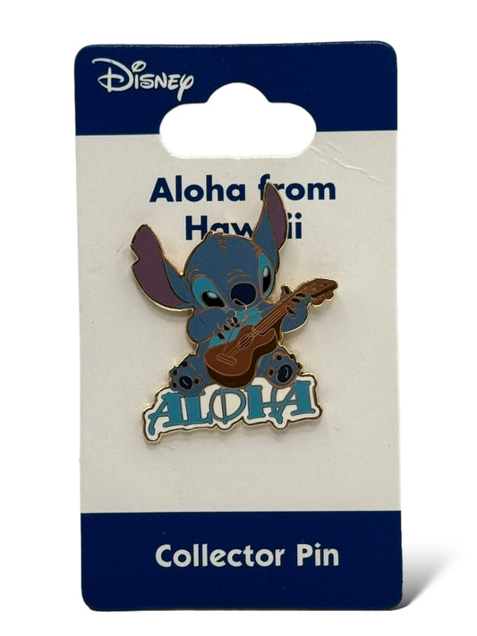Jerry Leigh Hawaii Series Aloha Stitch with Ukulele Pin