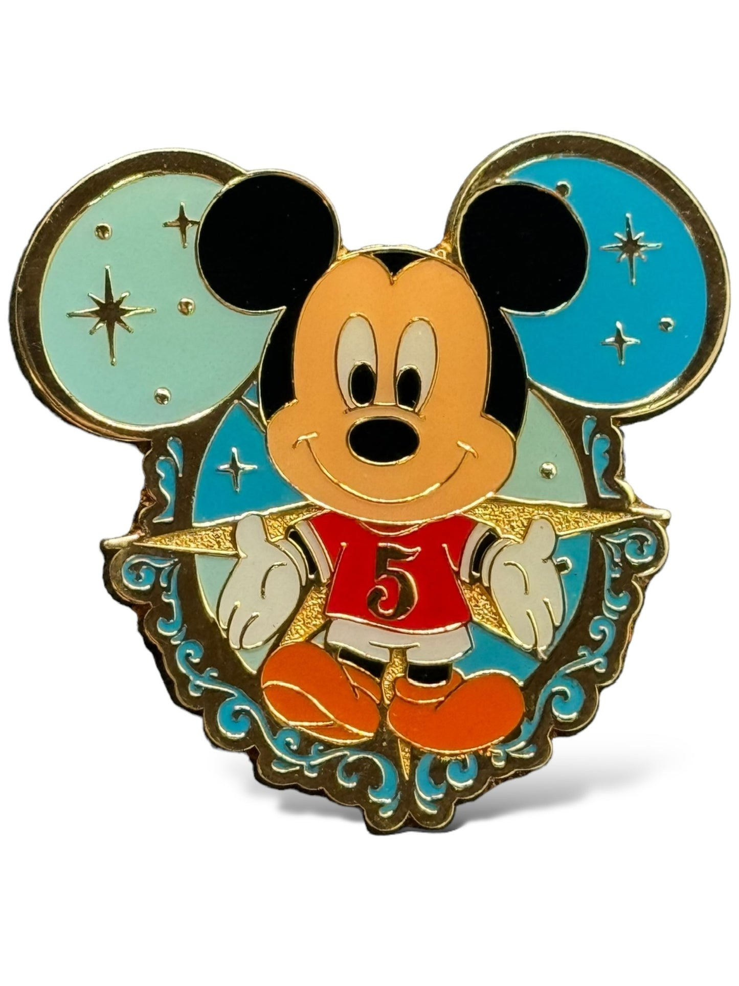 TDR Game Prize Mickey 5th Celebration Pin