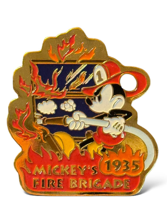 TDR Mickey Shorts Mickey's Fire Brigade 1935 Pin