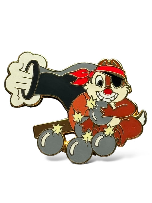 WDW Pirates of the Caribbean Mystery Dale Canon Pin