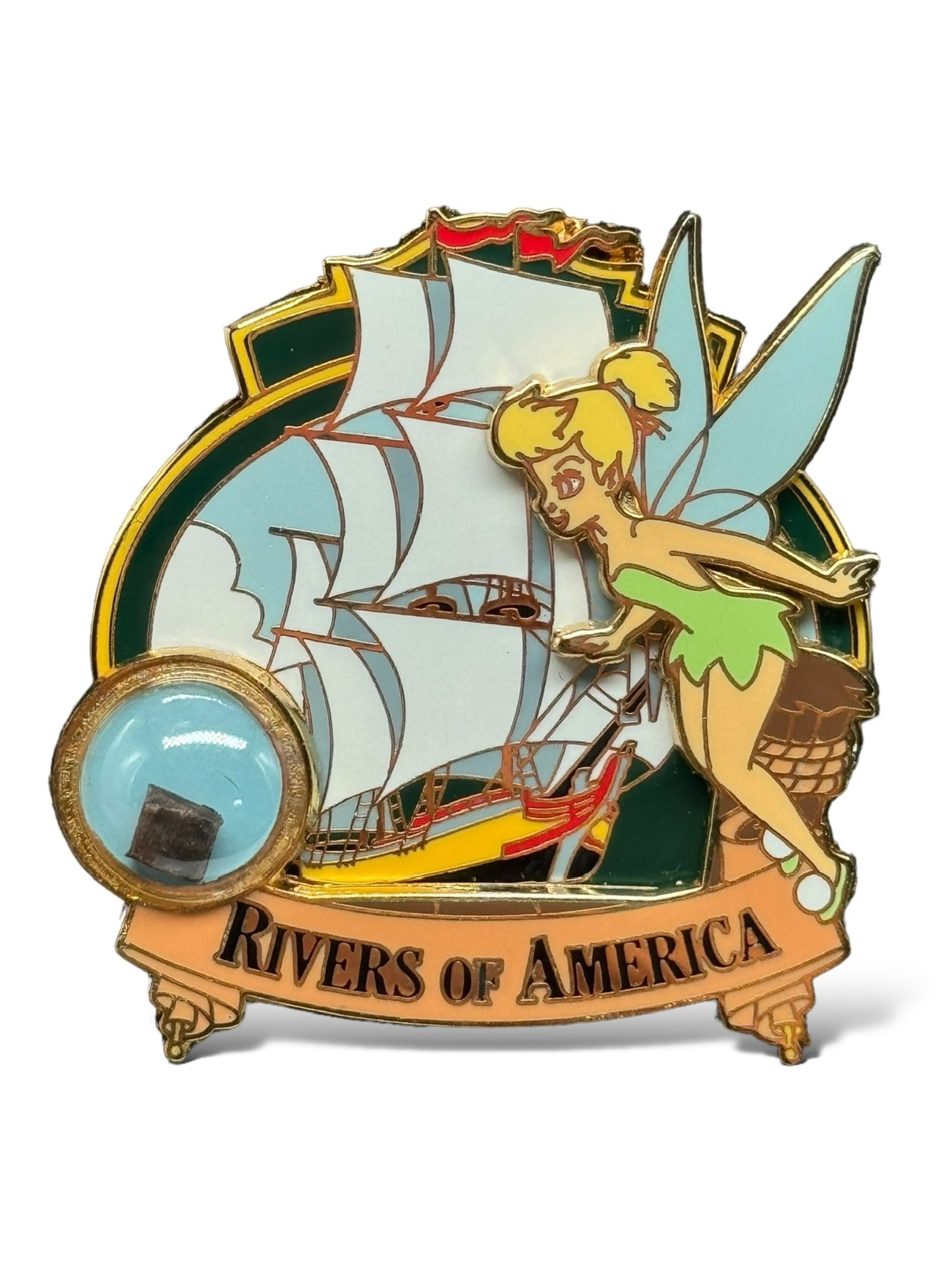 DLR Piece of Disney History Rivers of America Dock Pin