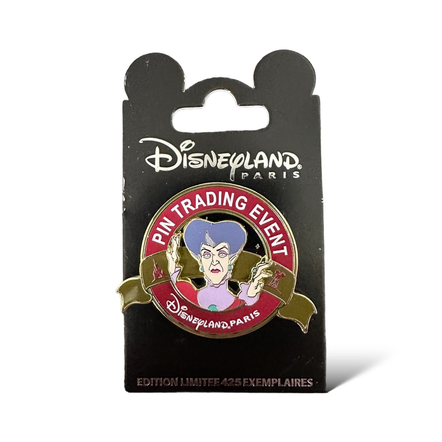 DLRP Pin Trading Event Villains I See You Lady Tremaine Pin