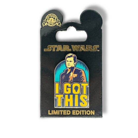 Disney Parks Star Wars Night Event Han Solo I Got This Pin