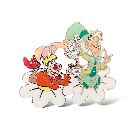 DLRP Alice in Wonderland Daisy Mad Hatter and March Hare Pin