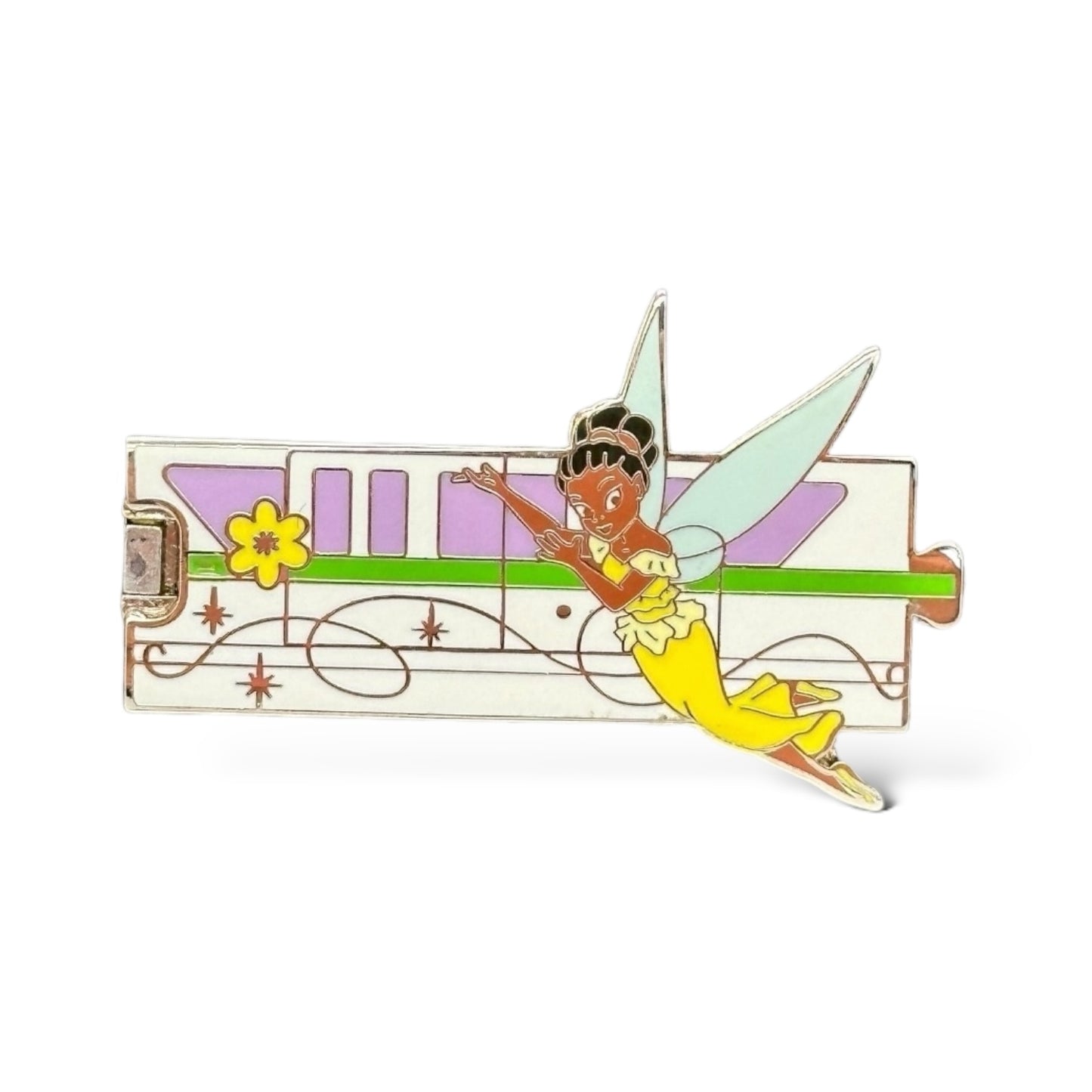 WDW Gold Card Pixie Hollow Monorail Iridessa Pin