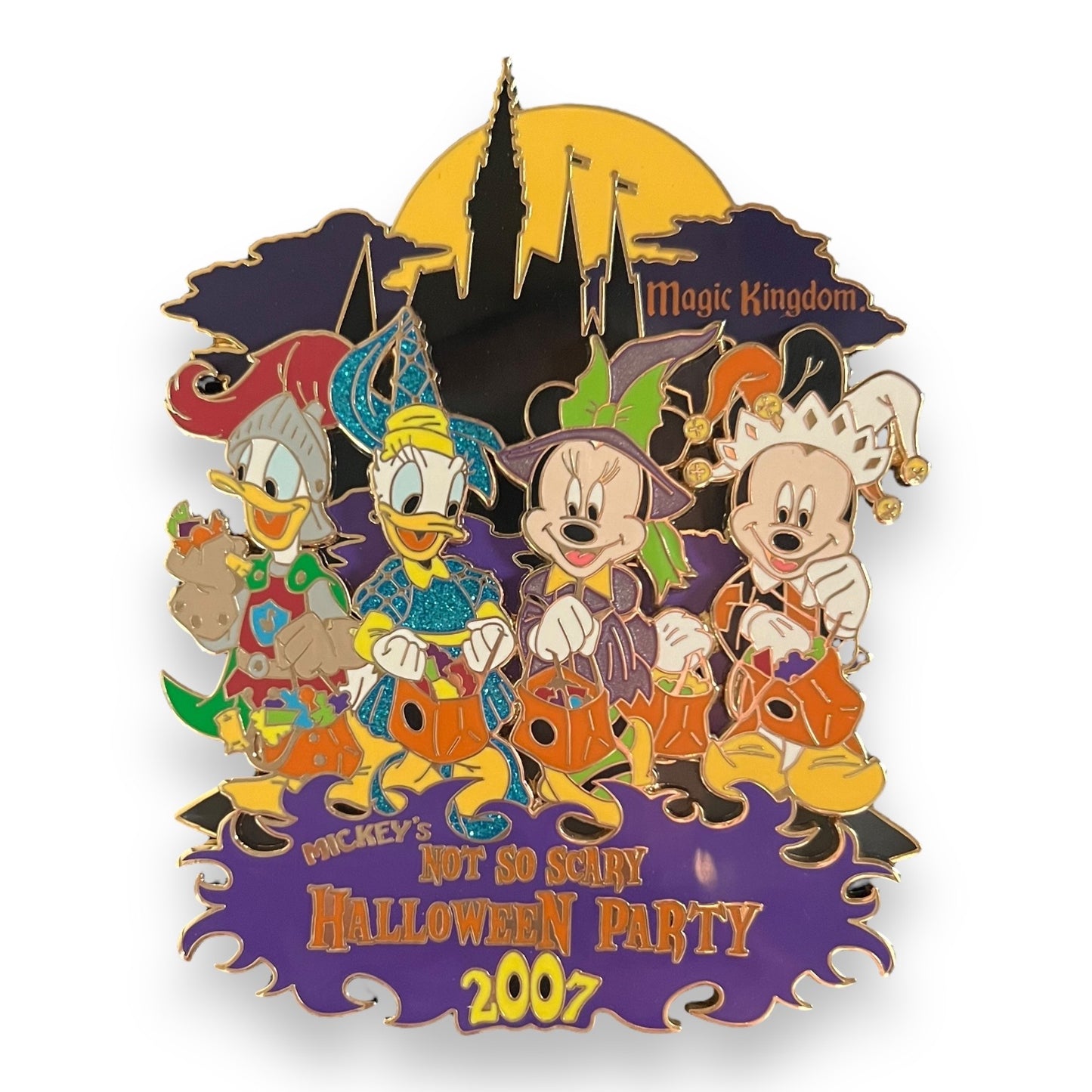 WDW Mickey's Not So Scary Halloween Party 2007 Jumbo Pin