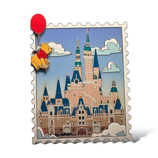 WDI Castles of the Disney Parks Shanghai Disneyland Pin