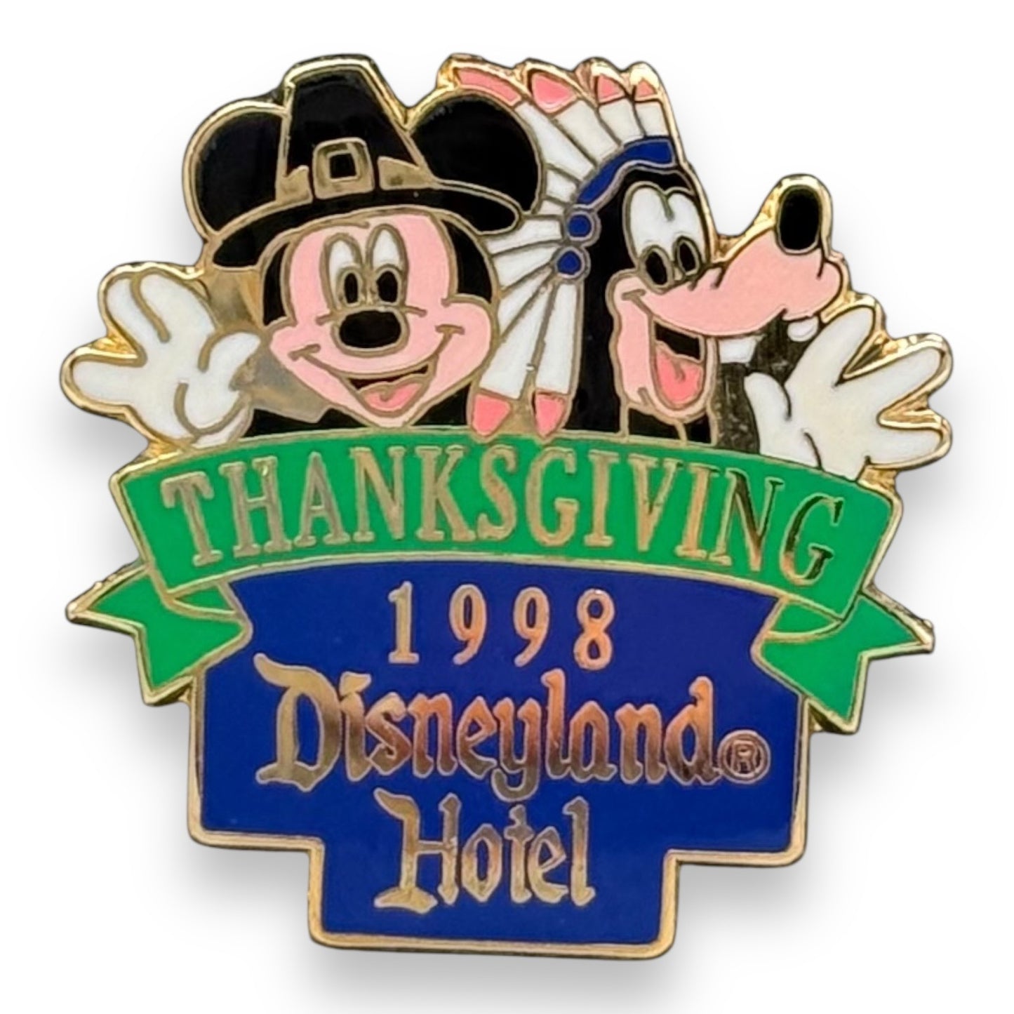 DEC Thanksgiving 1998 Pacific Hotel Disneyland Pin