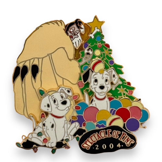 WDW Spectacle of Pins 2004 Cruella & Dalmatian Puppies Pin