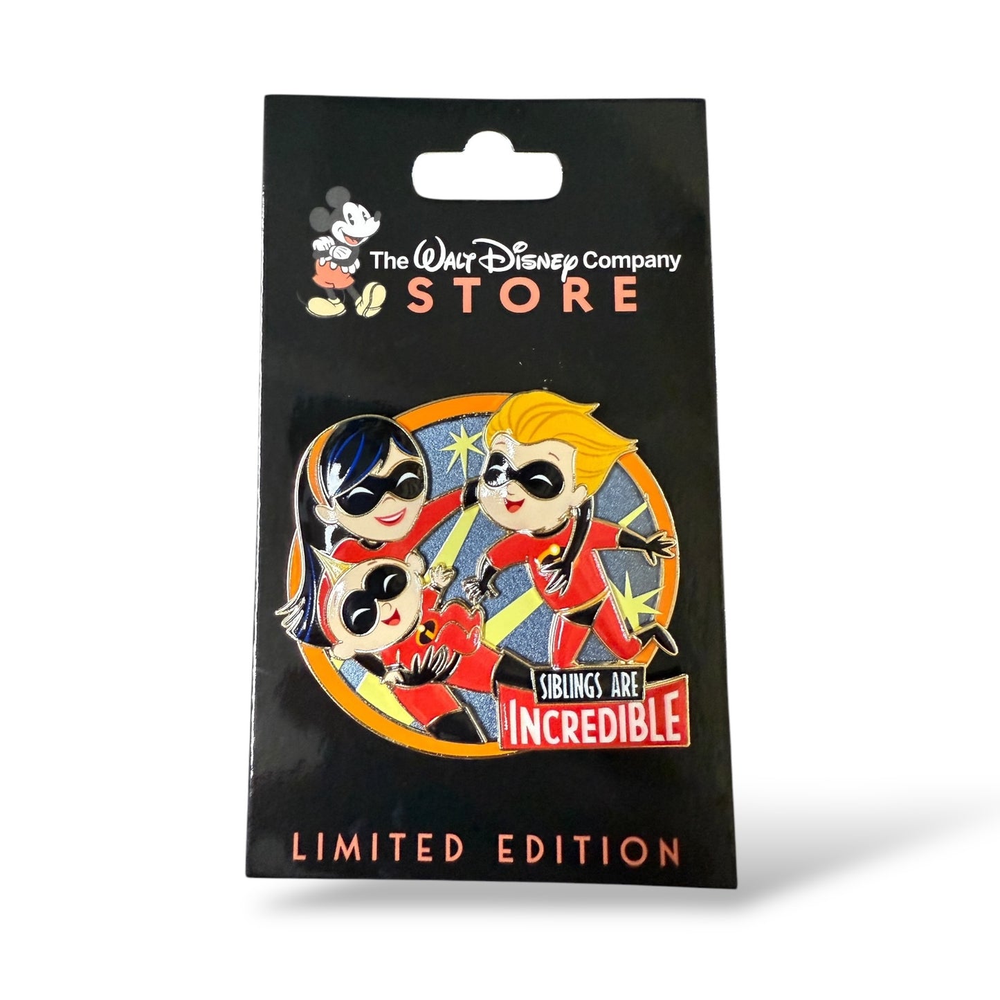 DEC Siblings Series Violet, Dash, Jack-Jack Siblings are Incredible Pin