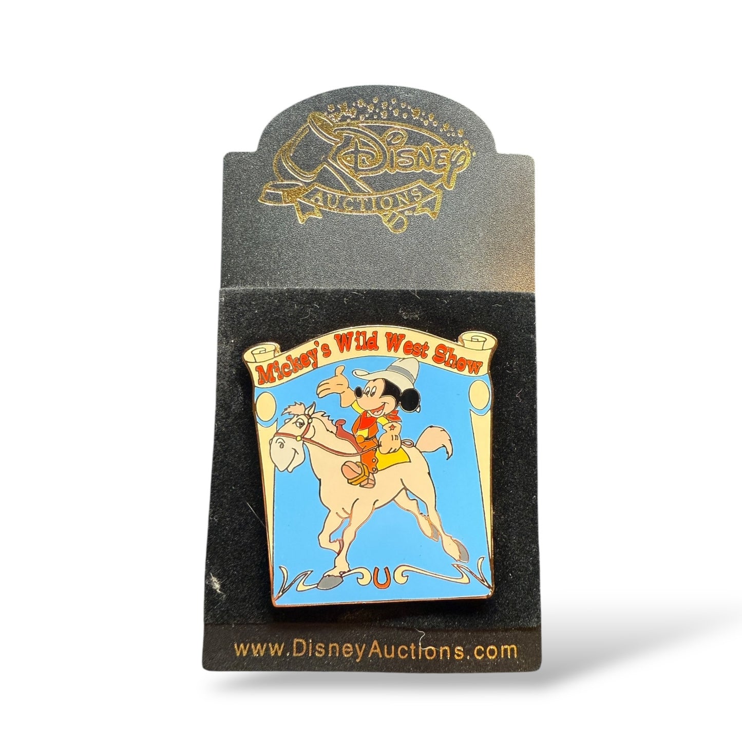 Disney Auctions Mickey Mouse Wild West Show Mickey Pin