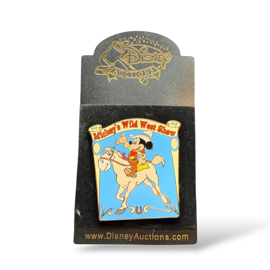 Disney Auctions Mickey Mouse Wild West Show Mickey Pin