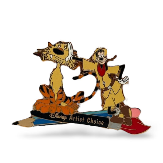 DAK Adventures in Pin Trading Goofy & Tiger Safari Pin