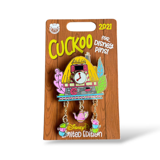 DLR Cuckoo for Disney Pins White Rabbit's House Clock Pin