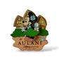 Disney Parks Aulani Minnie Grass Skirt on Beach Shaved Ice Pin