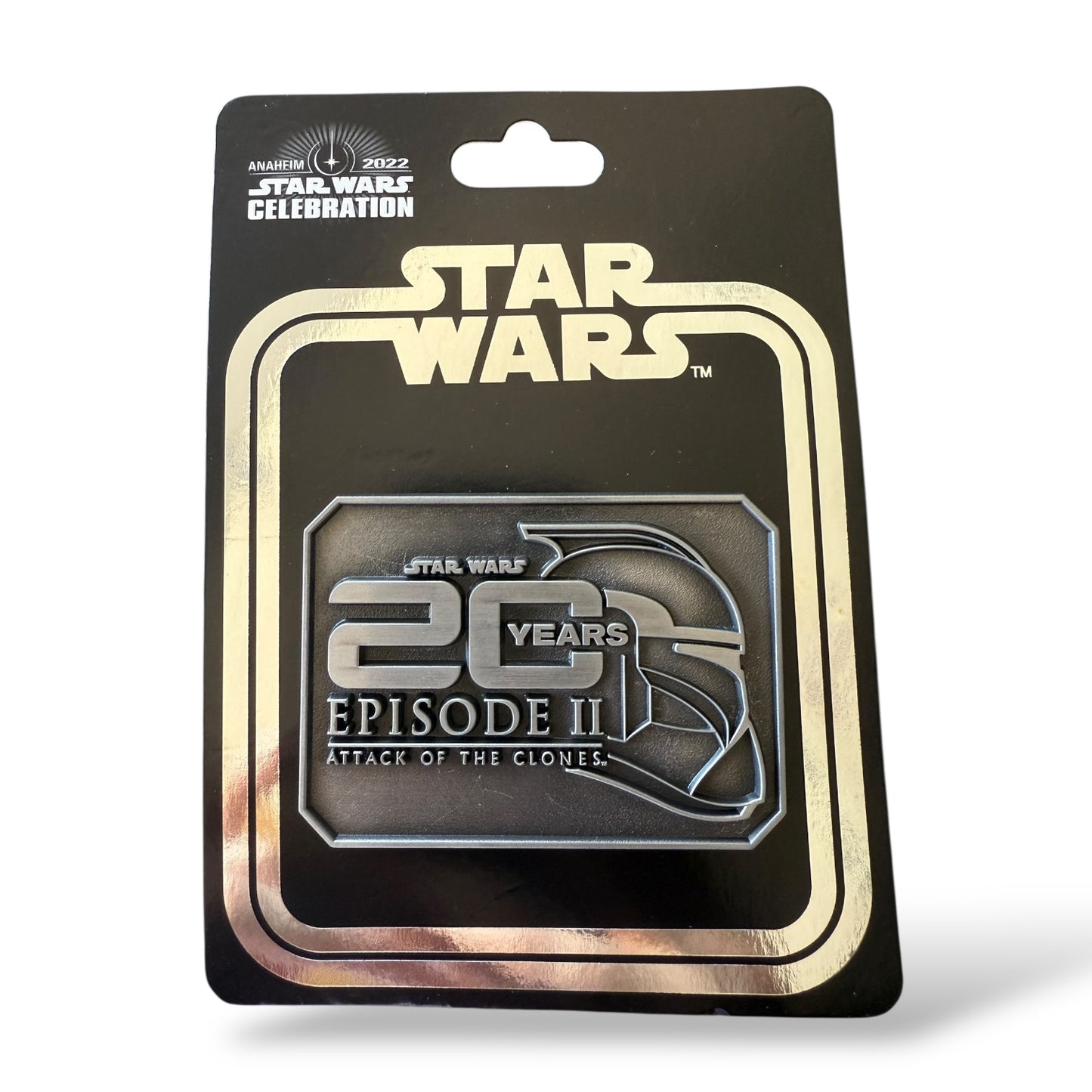 Disney Parks Star Wars Celebration 2022 20th Anniversary Episode II: Attack of The Clones Pin