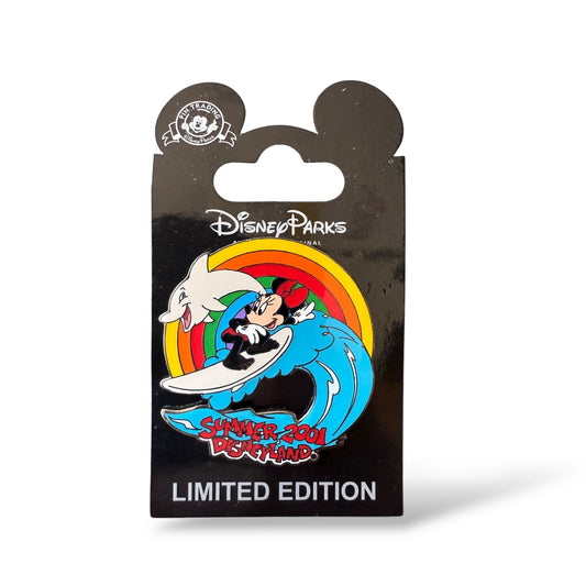 DLR Disneyland Summer 2001 Minnie Surfing Pin