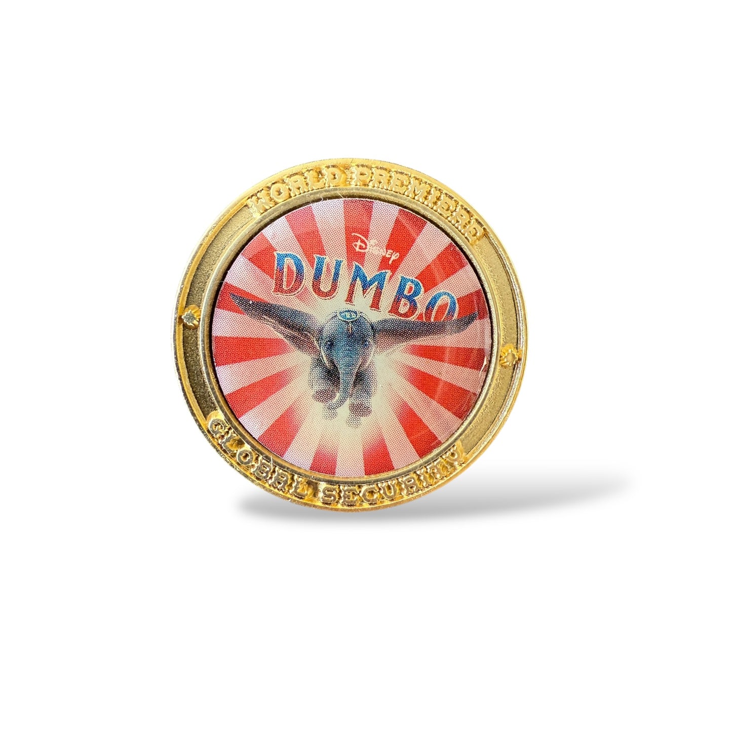 DEC Dumbo Live Action World Premiere Global Security Pin