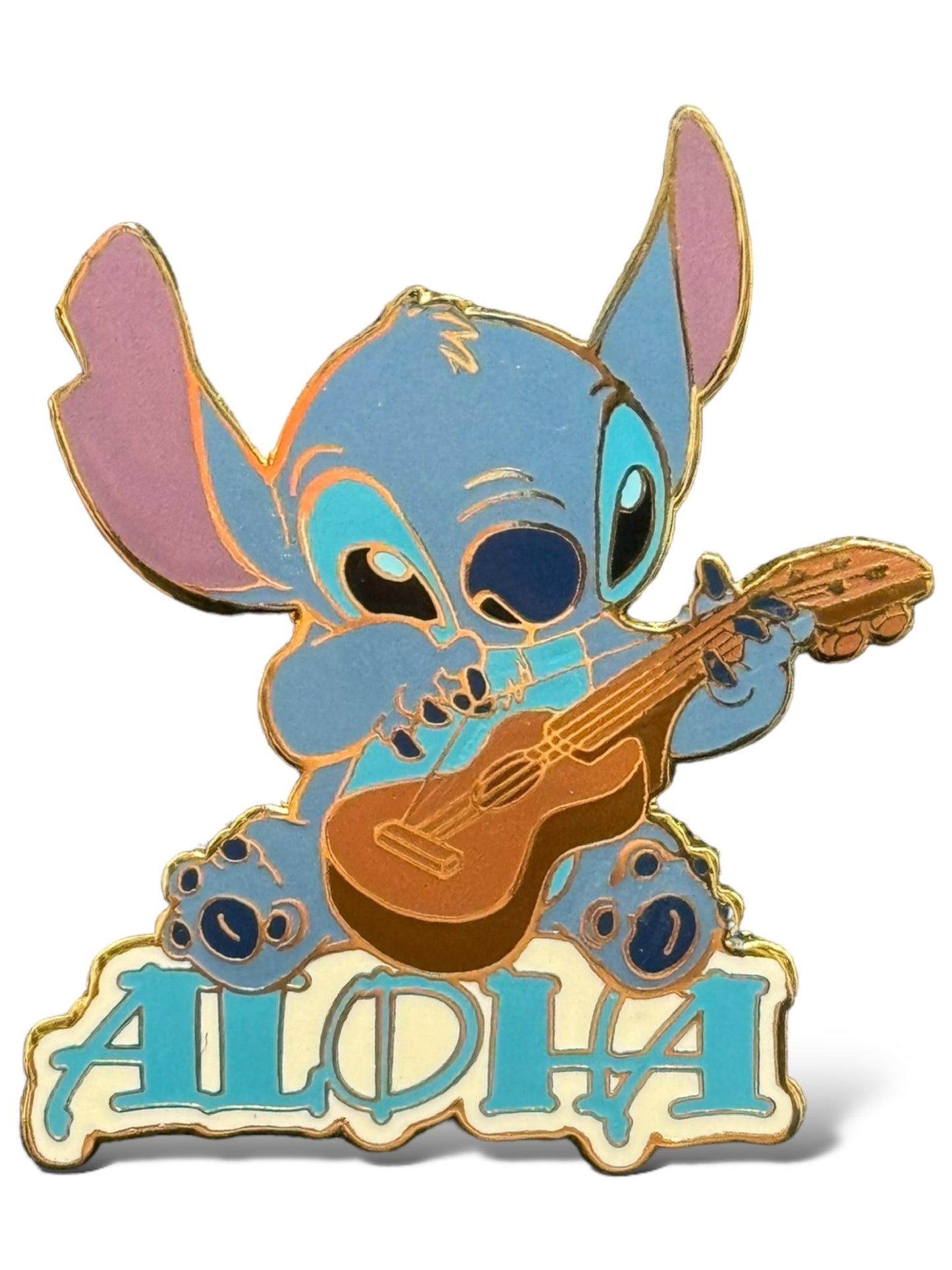 Jerry Leigh Hawaii Series Aloha Stitch with Ukulele Pin