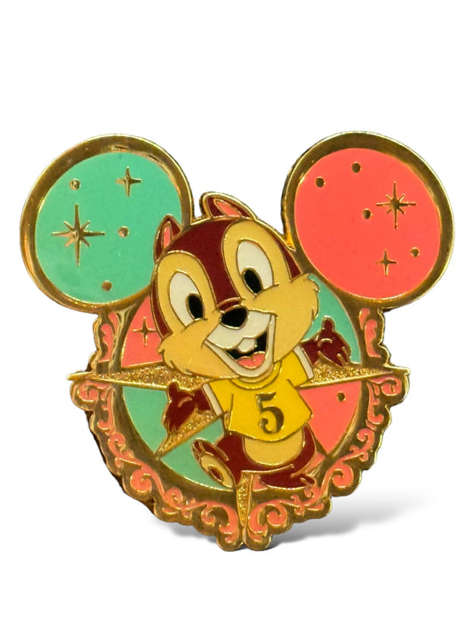 TDR Game Prize Chip 5th Celebration Pin