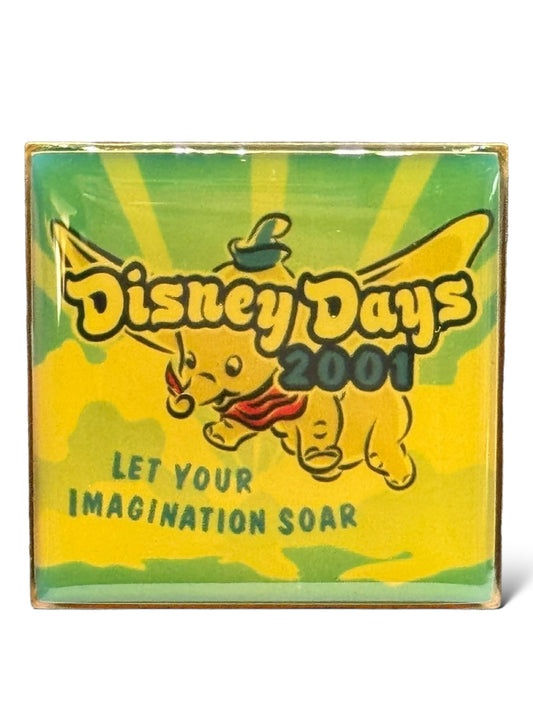 WDW Disney Days 2001 Let Your Imagination Soar Dumbo Pin