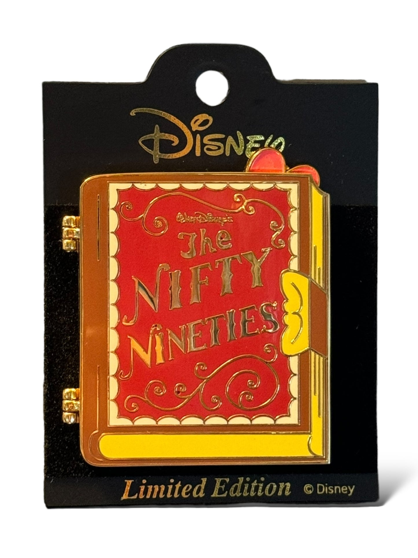 JDS History of Art The Nifty Nineties Mickey and Minnie Hinge Pin