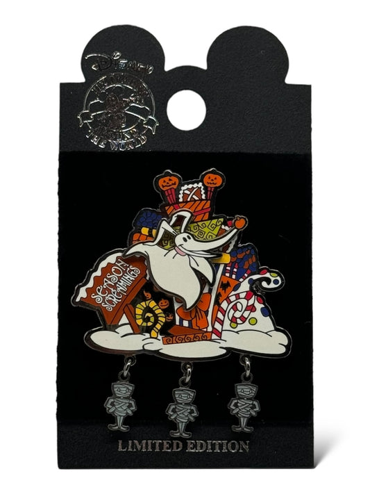 DLR 13 Treats in 5 Frightful Weeks Ballroom Zero Cake House Scene Pin