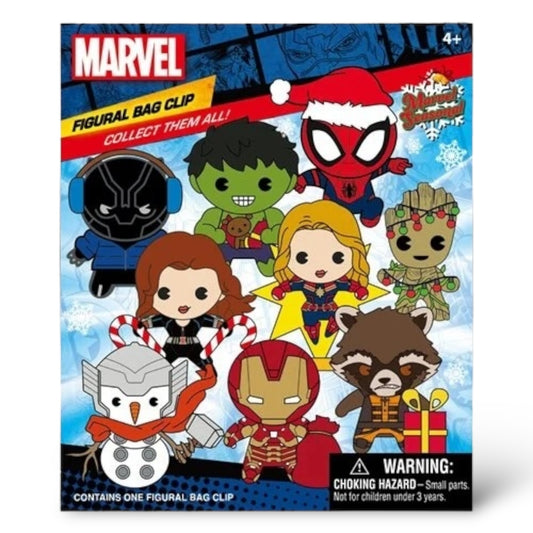 Marvel Holiday Mystery Foam Bag Clip