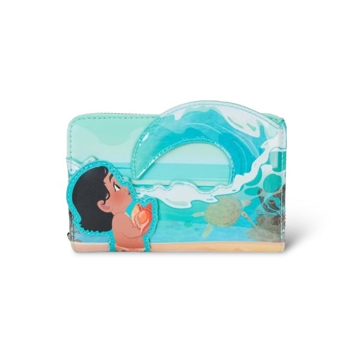 Loungefly Ocean Waves Zip-Around Wallet