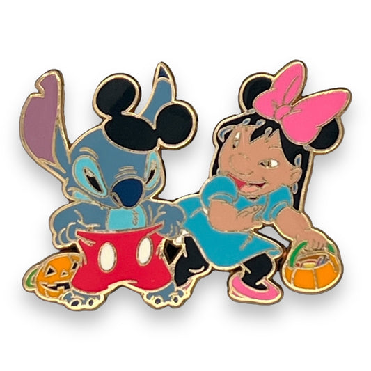 Disney Auctions Lilo and Stitch as Mickey & Minnie Pin