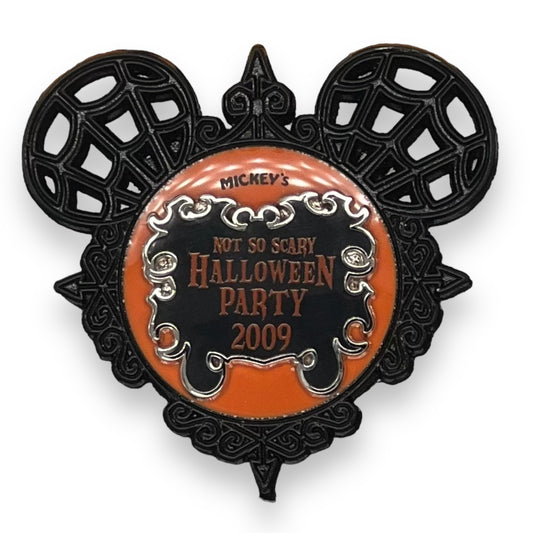 WDW Mickey's Not So Scary Halloween Party 2009 Logo Pin