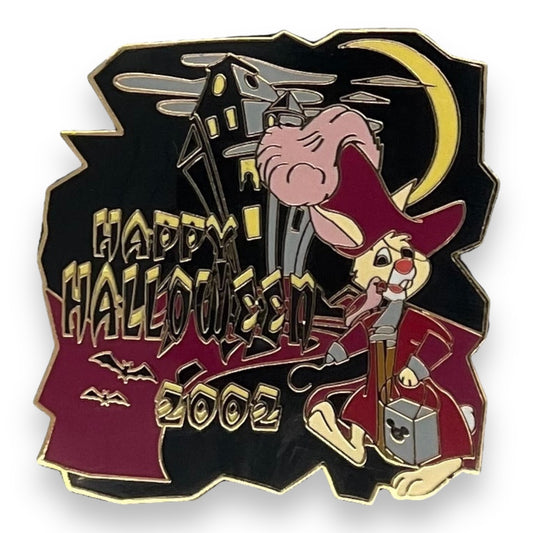 WDW Happy Halloween 2002 Rabbit Dressed as Captain Hook Pin