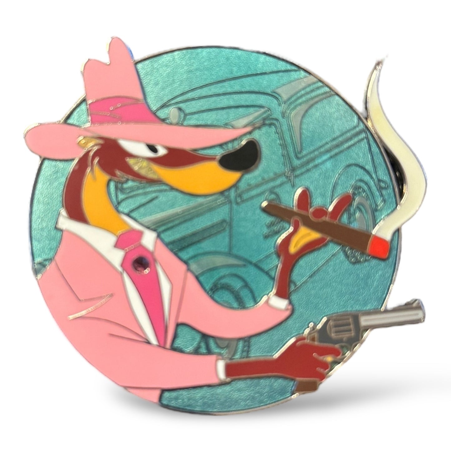 Toon Patrol Weasel "Smarty" Profile Fantasy Pin