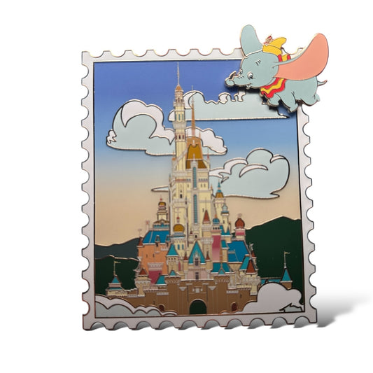 WDI Castles of the Disney Parks Hong Kong Disneyland Pin