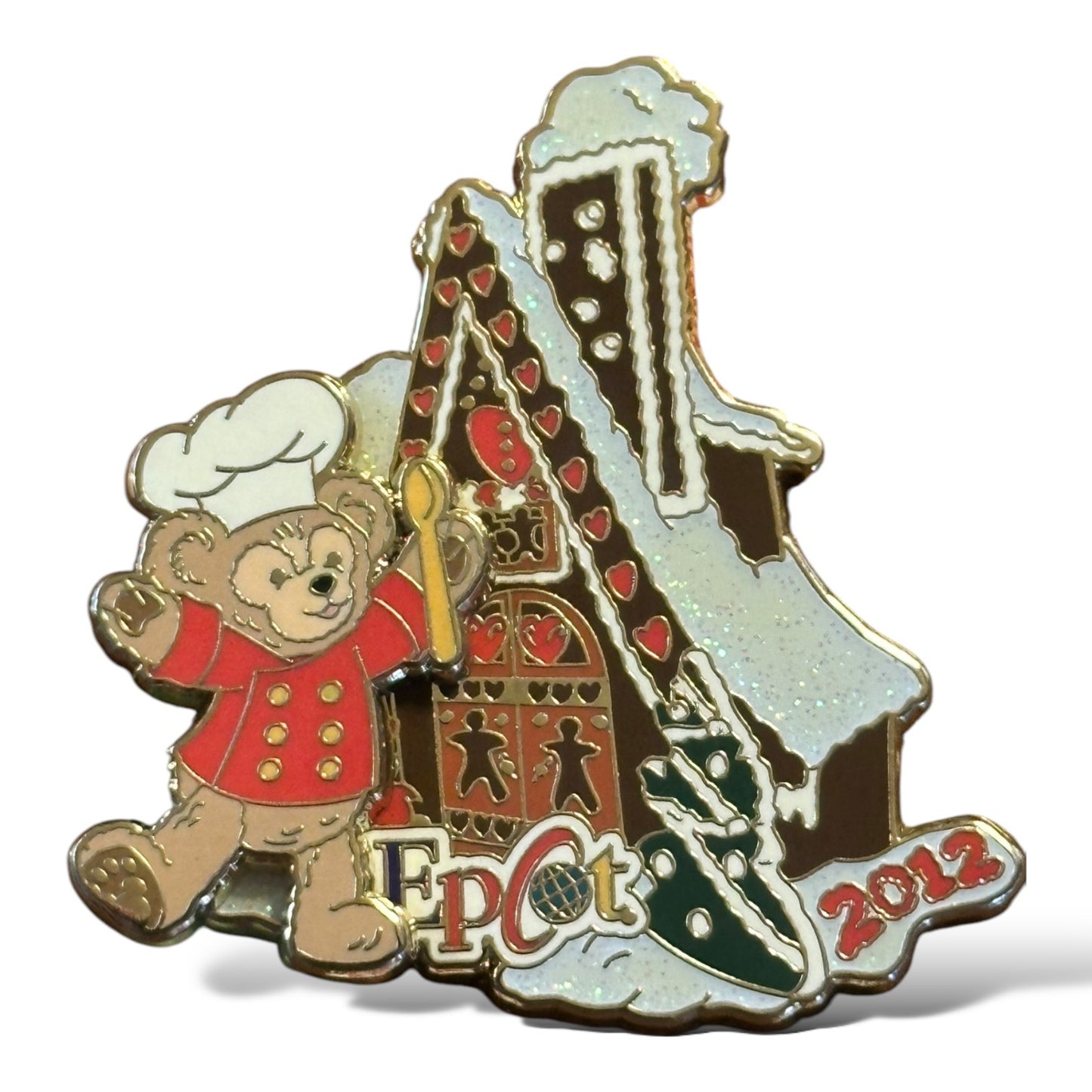 WDW Gingerbread House 2012 Epcot Duffy Pin