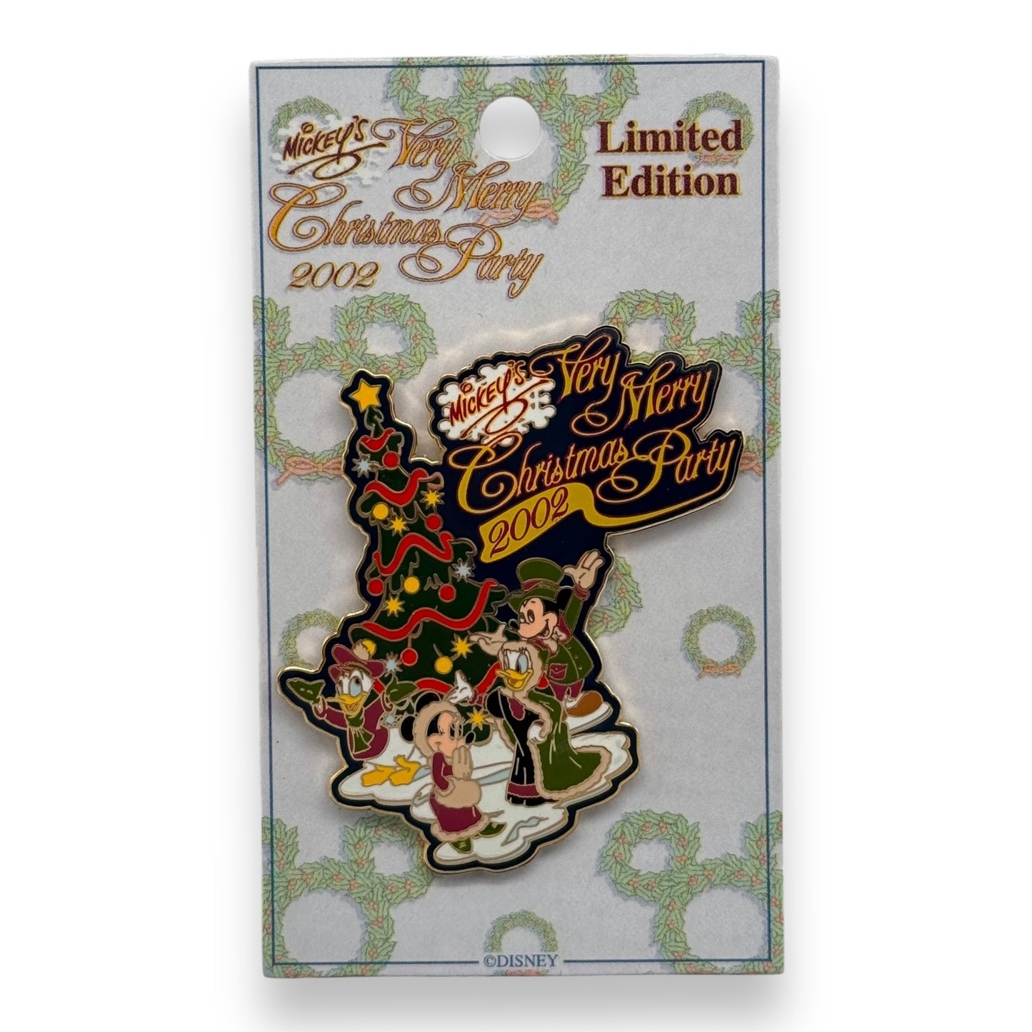 WDW Mickey's Very Merry Christmas Party 2002 Mickey and Friends Caroling Pin