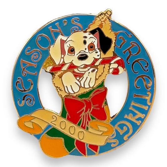 DEC Season's Greeting 2000 Dalmatian Pin