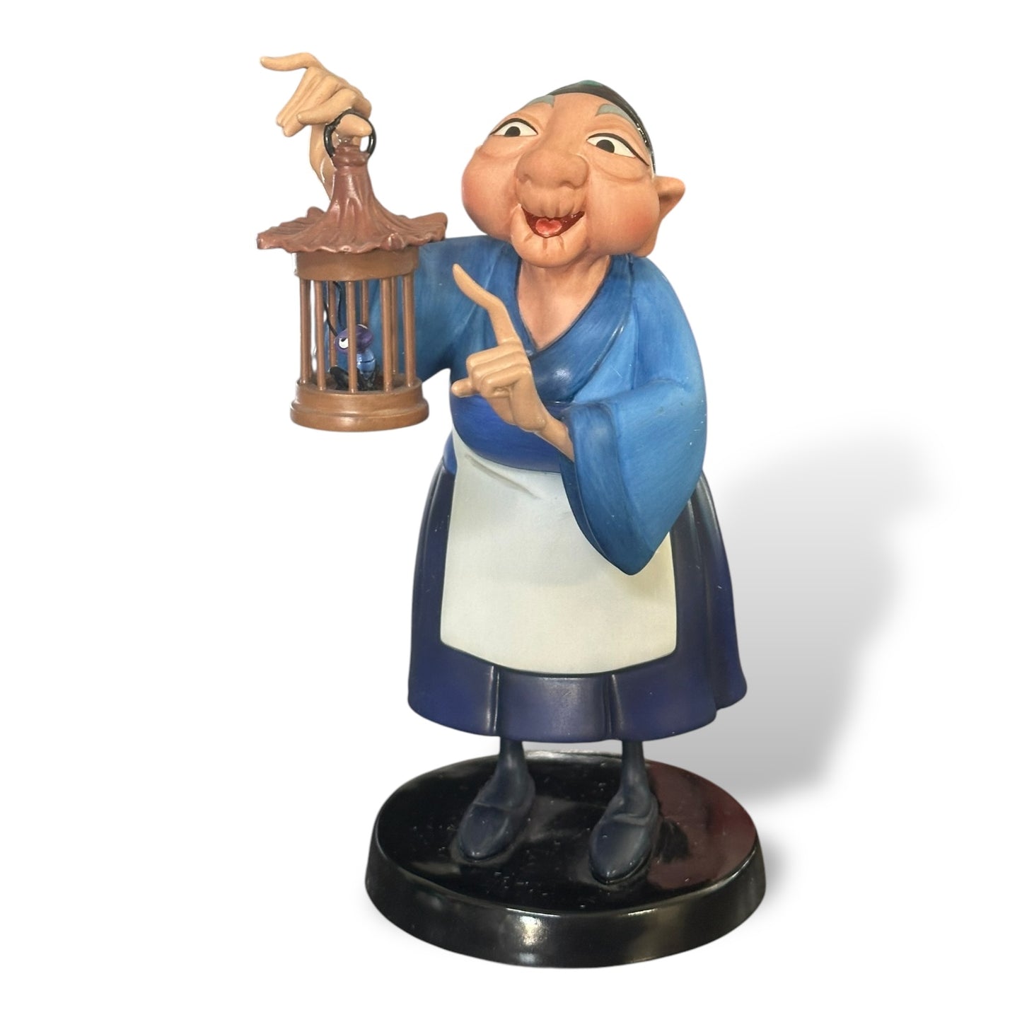 Walt Disney Classics Collection I've Got All the Luck We'll Need Grandma Fa and Cri-kee Figurine