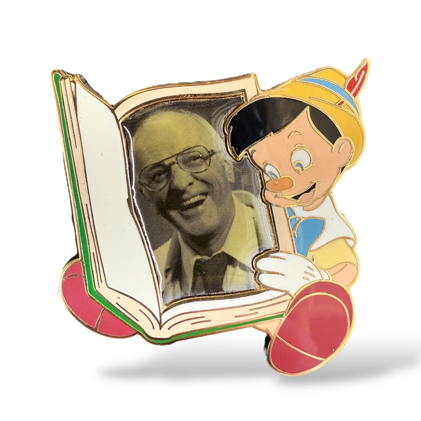 Disney Shopping Original Animators Milt Kahl and Pinocchio Pin