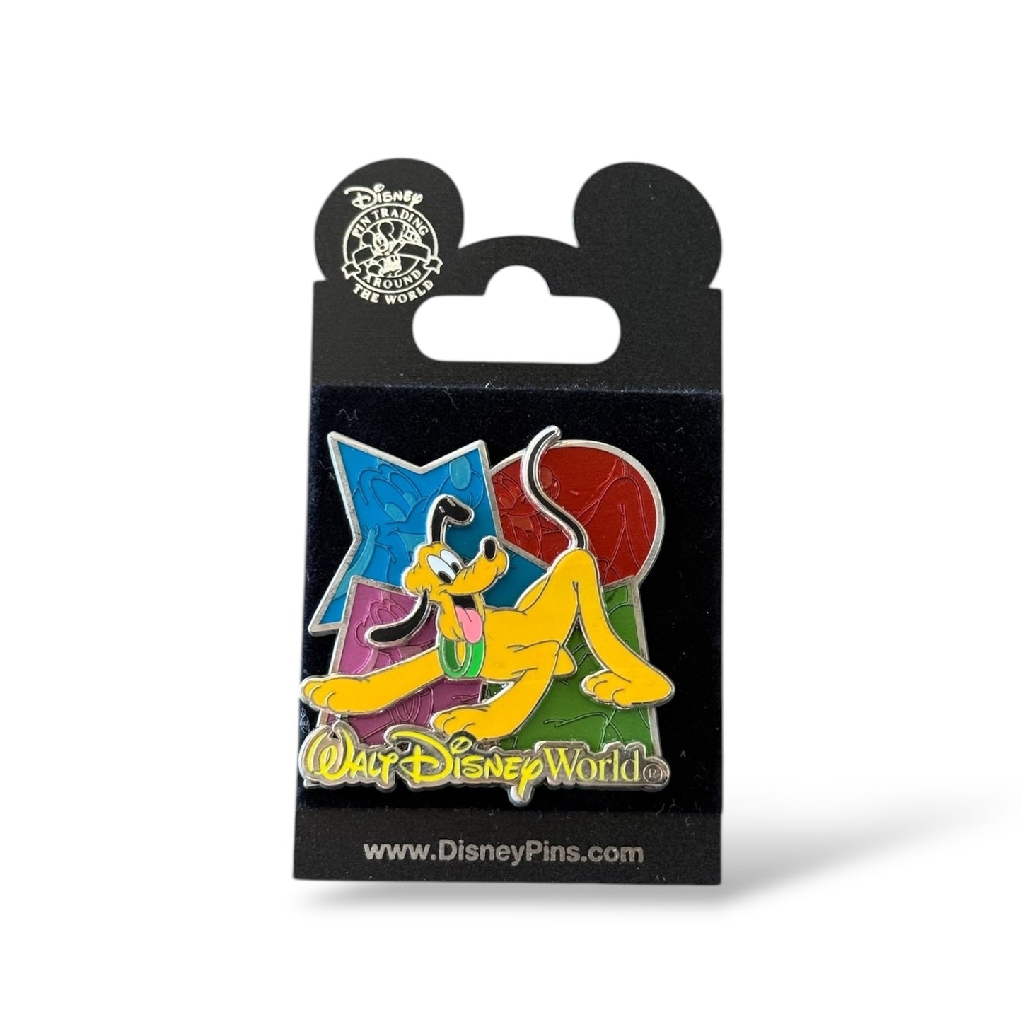 WDW Color Sketch Tiles Pluto Pin