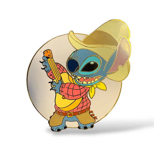 Disney Auctions Stitch as Cowboy Pin