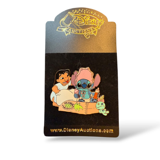 Disney Auctions Lilo Babying Stitch Pin