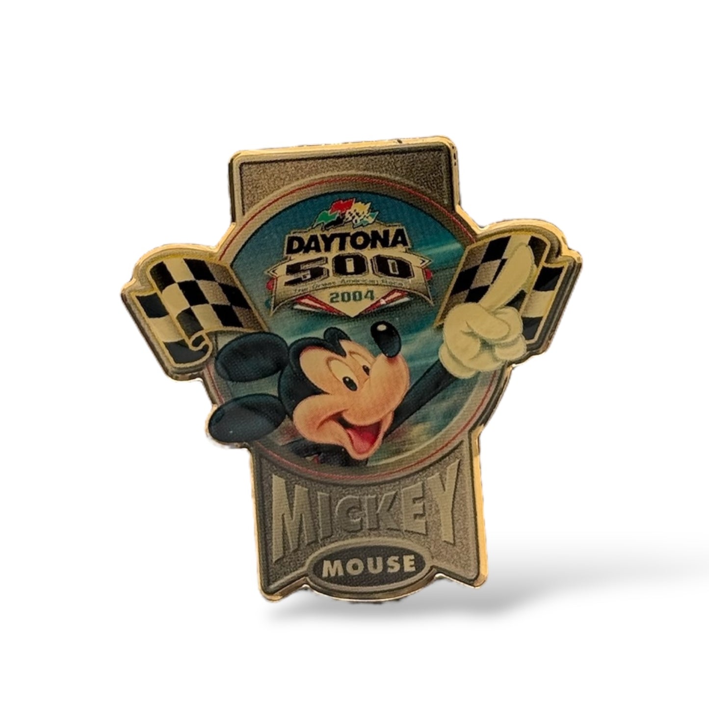 Disney Parks Daytona International Speedway 2004 Event Mickey Logo Pin