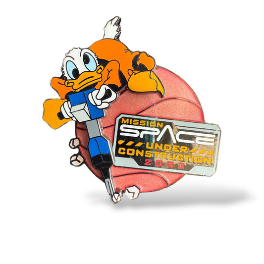 WDW Mission: Space Under Construction Donald Pin