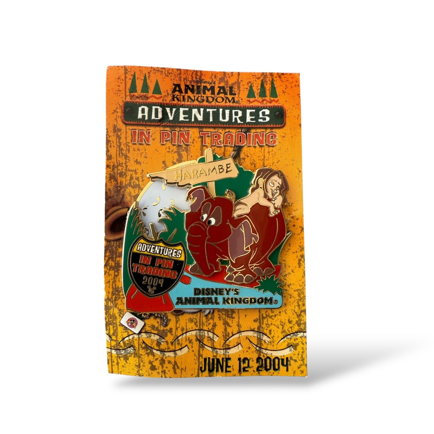 DAK Adventures in Pin Trading Tarzan & Tantor Pin